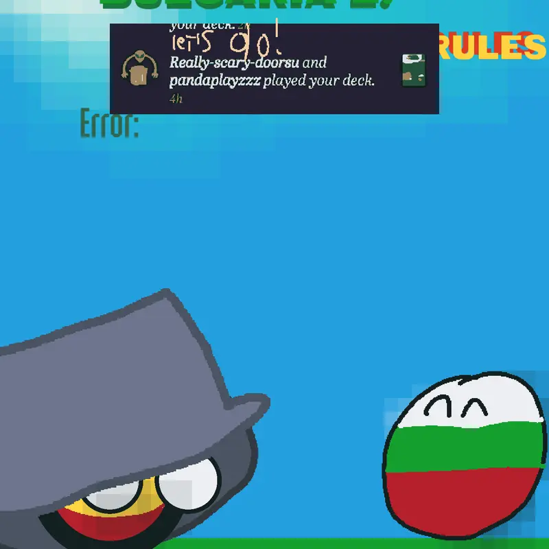 Game by @PartofSlaviaBulgaria