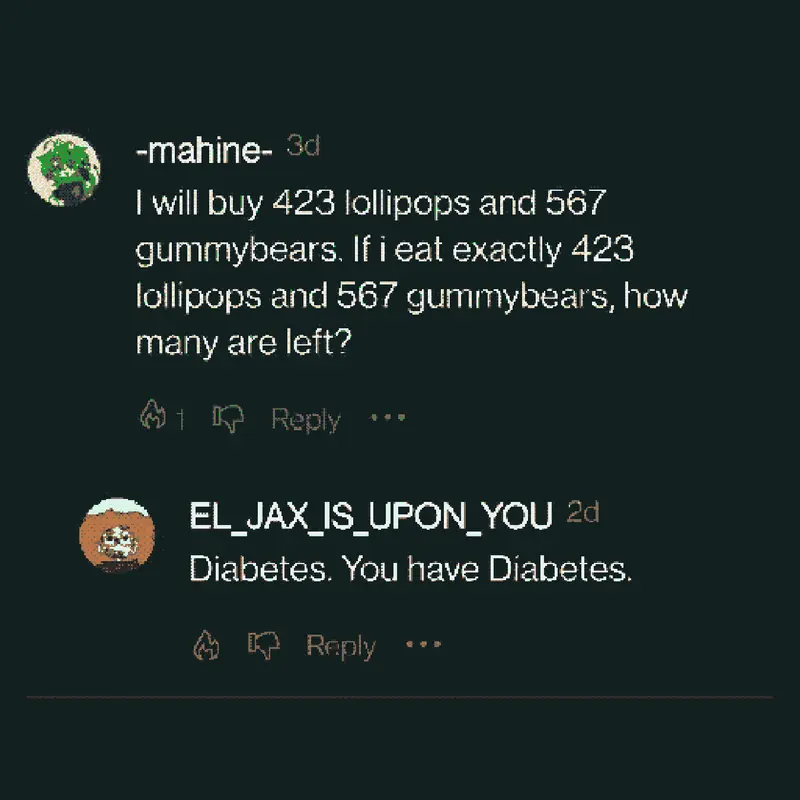 Diabetes 💀💀💀 by @LegacyDuding