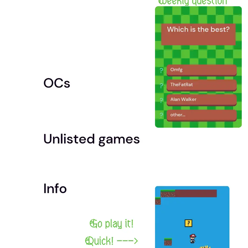 Game by @ovozela