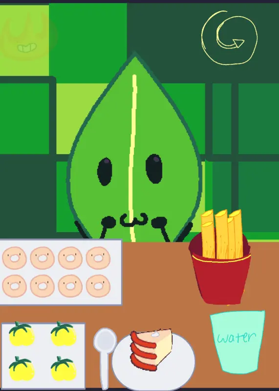 LEAFY MUKBANG by @Cherie_blossom