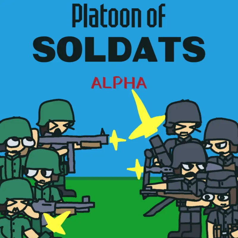 Platoon of Soldats by @Pioneer_Games