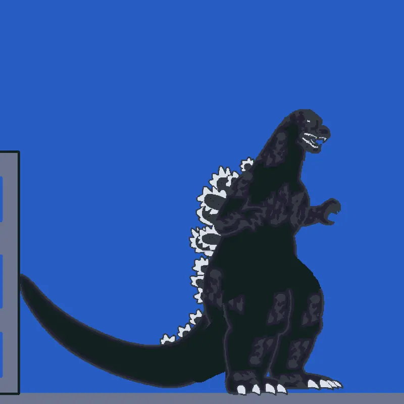 Godzilla game (imma add more buildings) by @Pat_studio