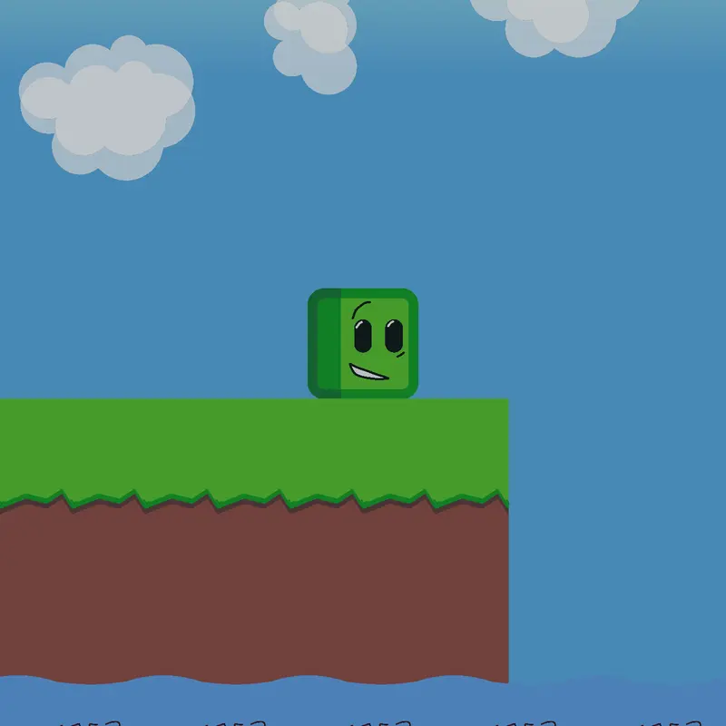 Green cube fall's in the backroom's(upd) by @jpupper2026