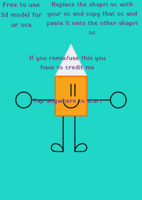 Free to use 3d thing