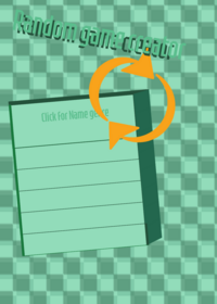 Random game creator No idea what To create?