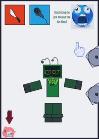 Vee rag doll