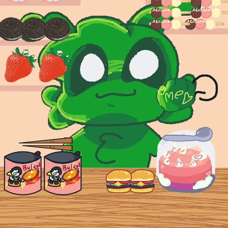 ALIENZ EAT FOOD! ALIENZ IS MY OC!!^^ by @ST4R_ONME