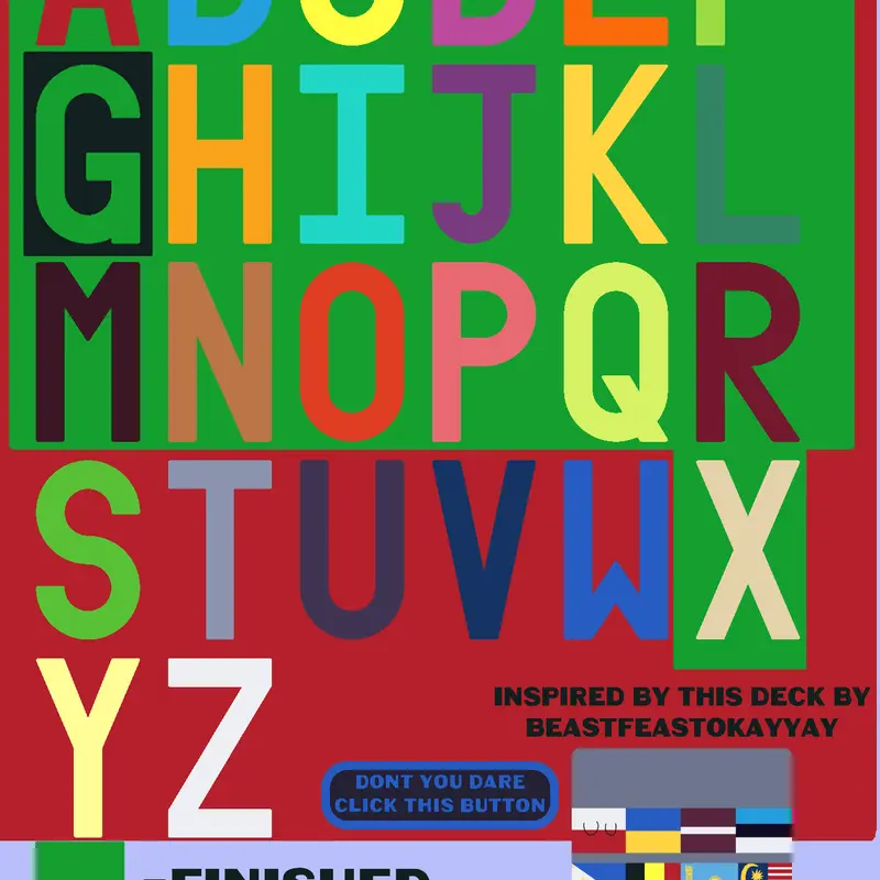 My Alphabet Band by @LuckyNumber7_The_Third
