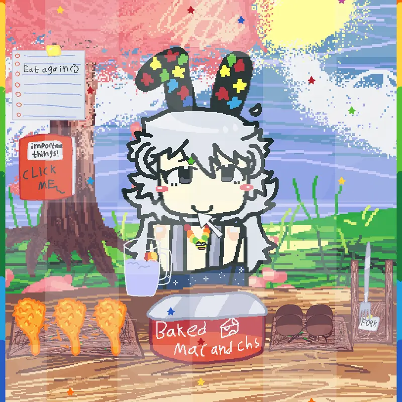 Feed my oc or else she will starve by @adreena_lolol