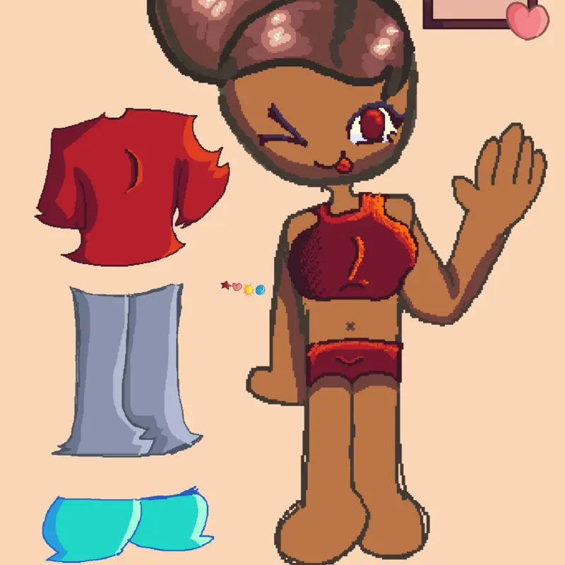 Oc dress up :3 by @meep_frogs