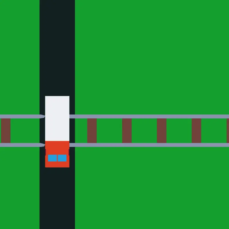 Train vs truck by @HhyNguyen_railfan_bnsf