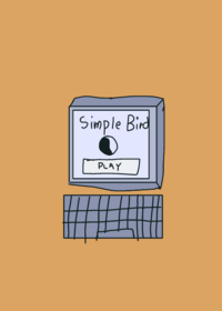 Simple bird game