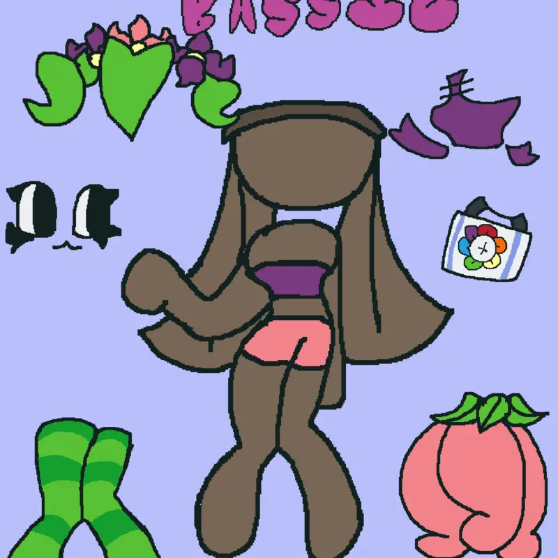 Dress up Bassie! by @D1N0SN0R3SH3LLYL0V3R