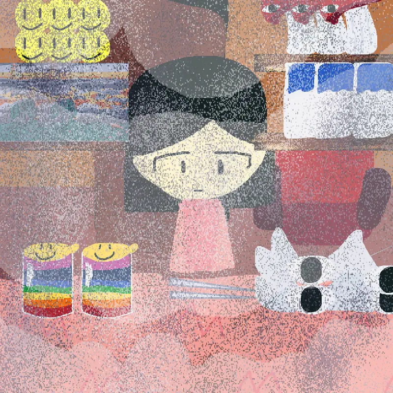 eating in dreamcore by @i_love_huggy_wuggy
