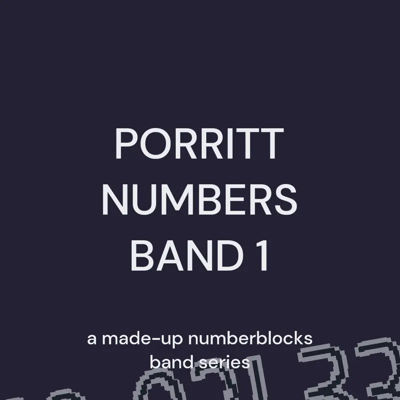 porritt numbers band 1 by @Mr_carlos_guadalupe