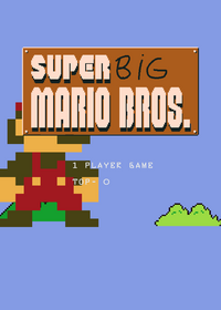 Super big mario bros