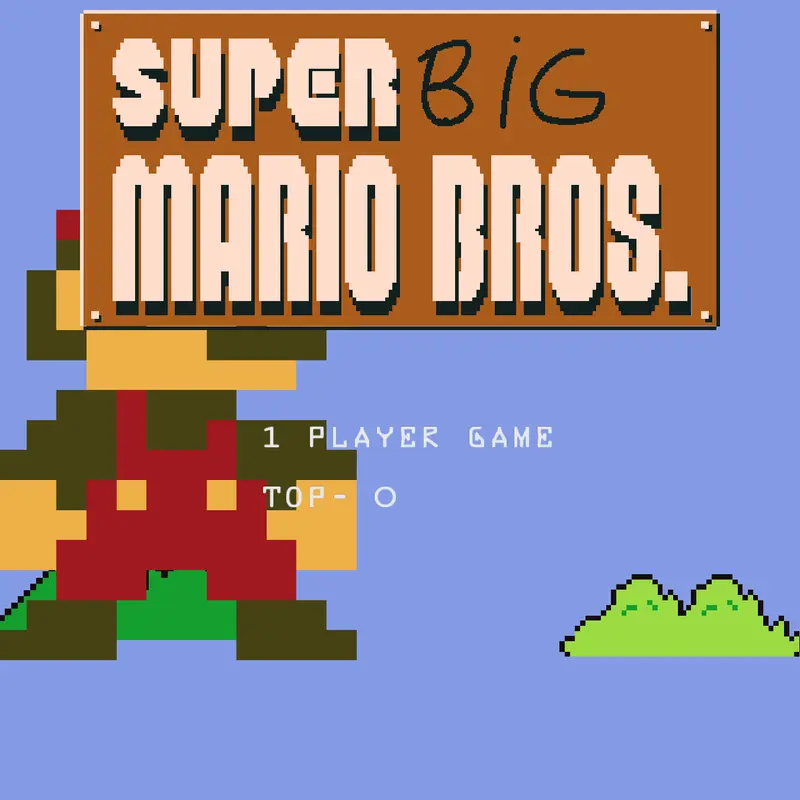 Super big mario bros by @PadariaMexicana