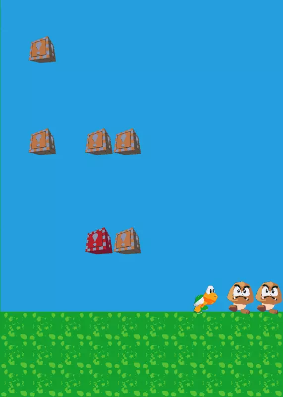 Mario 64 2D by @ChoppyPlaytime