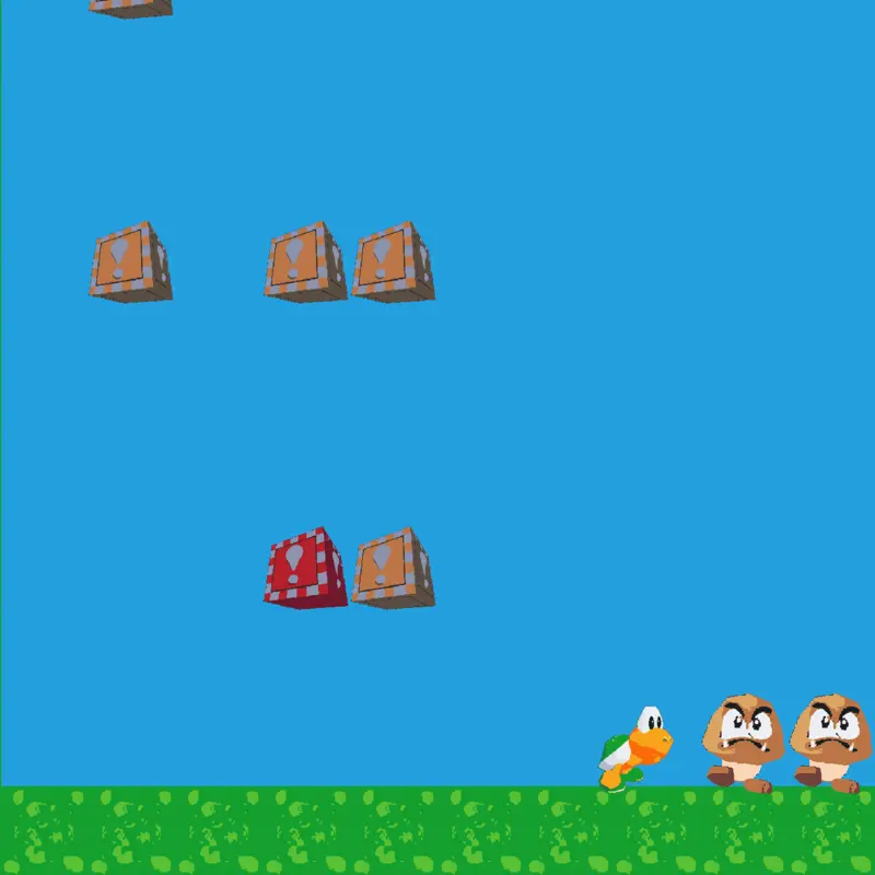 Mario 64 2D by @ChoppyPlaytime
