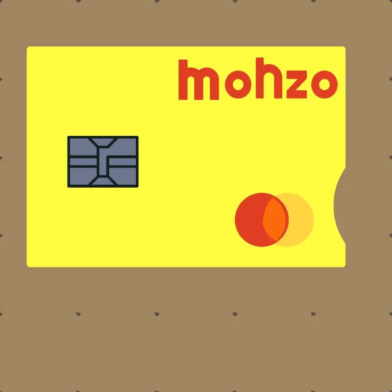 Monzo credit card by @Oreothekitty