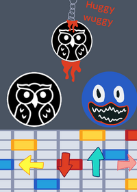 Huggy wuggy fnf scary