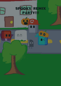 My first Remix party xd