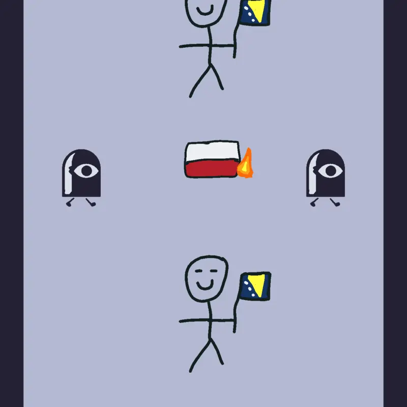 Bosnia vs Poland by @CastleB66