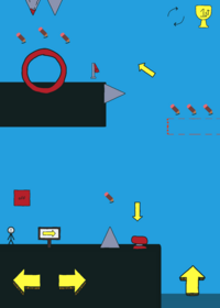Stick Figure but colorful