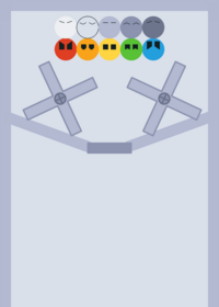 Marble race: Snow