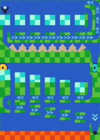 Impossible golf