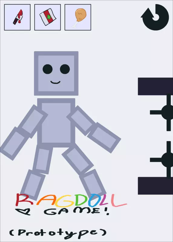 Ragdoll simulator (prototype) by @Rainbow-Muffin