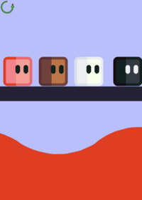 Endingcubes floor is lava