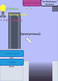 Slicer Game version 0.1 lol