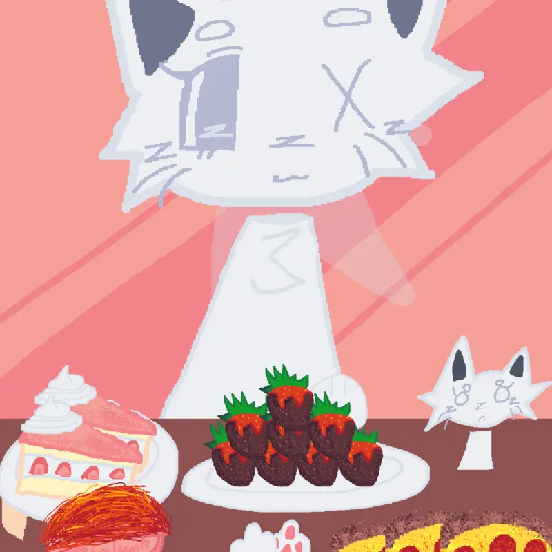 Mukbang yums by @Sensizki