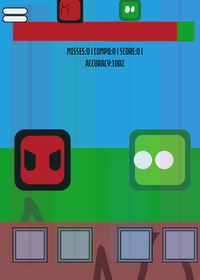 Fnf vs red cube