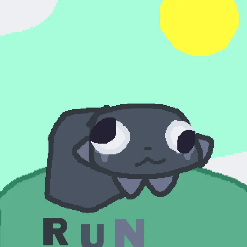 RUN RABBIT: Ft:PEBBLE YAAY by @Shellya_Fossilian