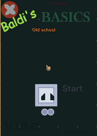 Baldi basics Old School