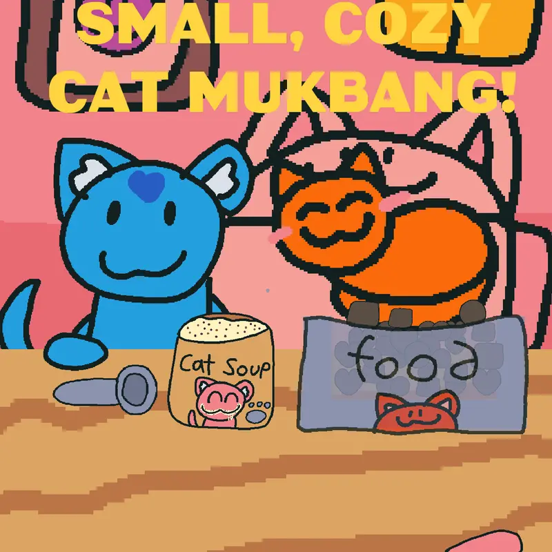 Small cozy cat mukbang :3 by @CozyCatGames