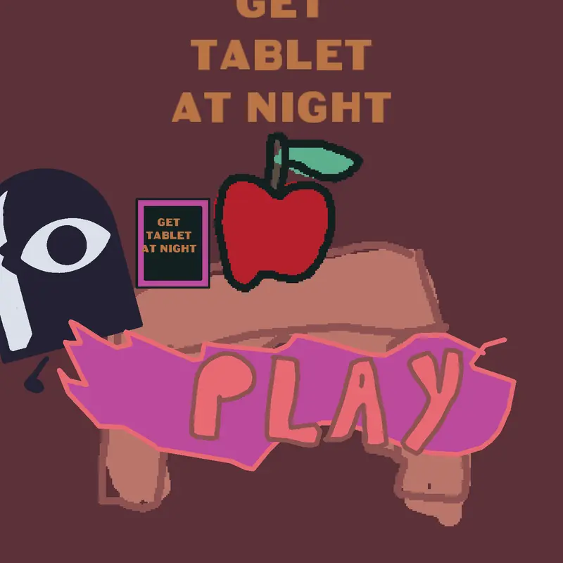 Get tablet at night by @cat_lover_why_not