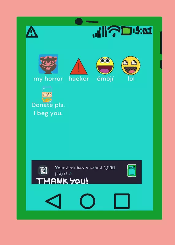 These are my custom virus apps. by @TheGamingOffical2026