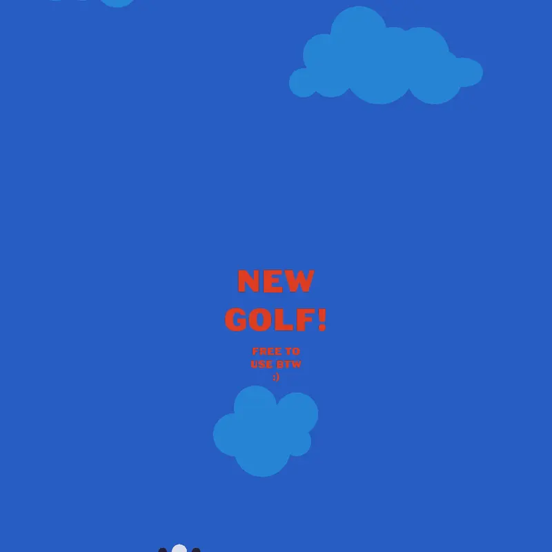 New golf! by @Memyselfandself