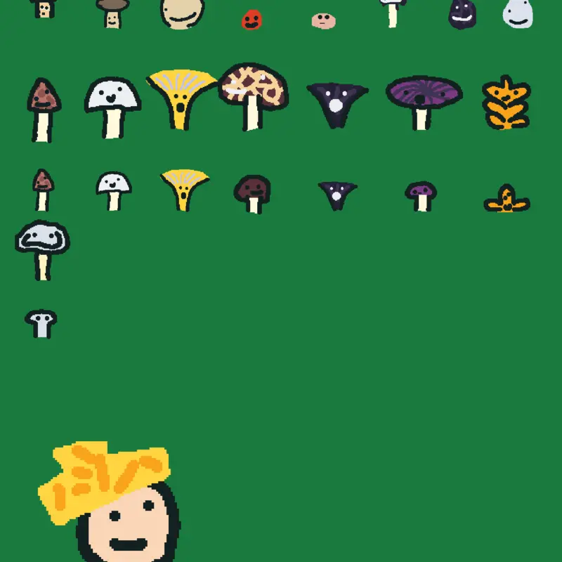 Mushrooms by @scratrat_offical
