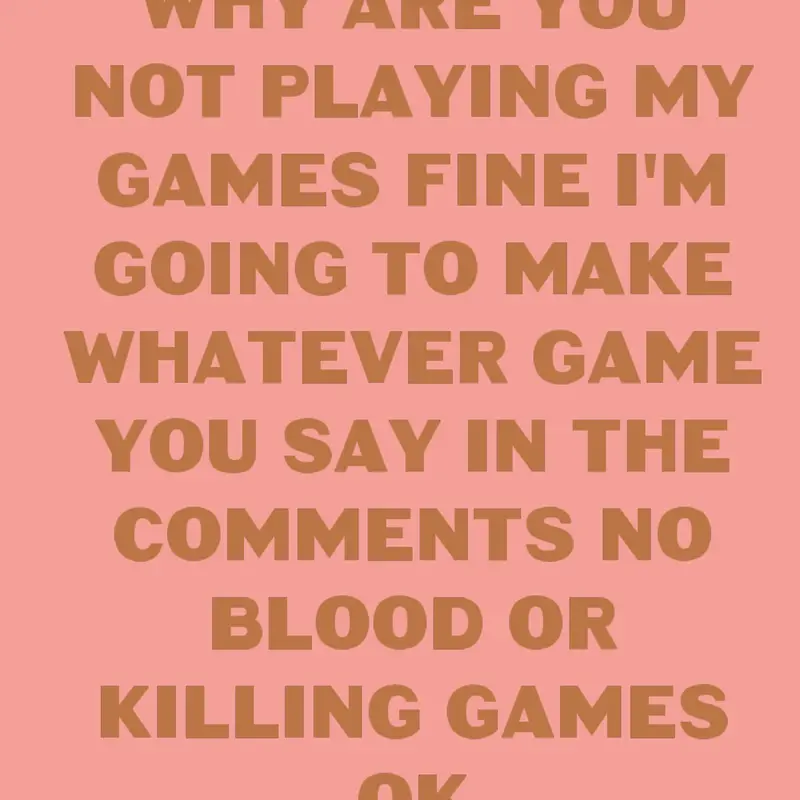 Play my games by @Speedster17