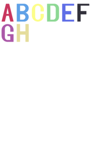 Deki’s Alphabet Band (WIP)