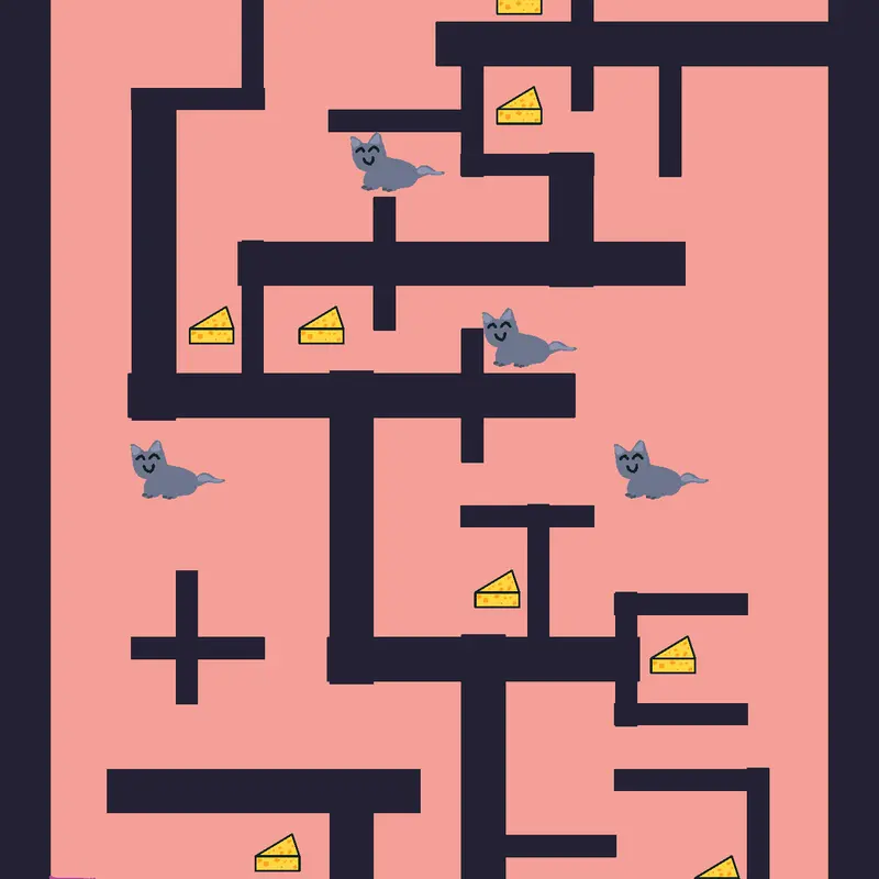 The mouse maze by @Freezio