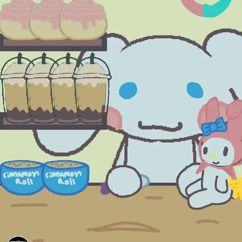 The cinnamon roll by @mimi_yt153