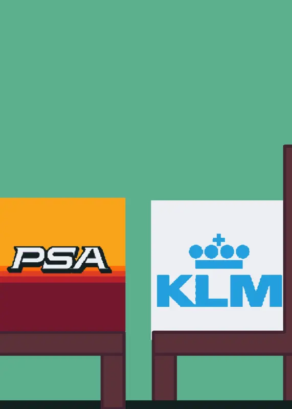 KLM falls off of the chair by @Alex_256