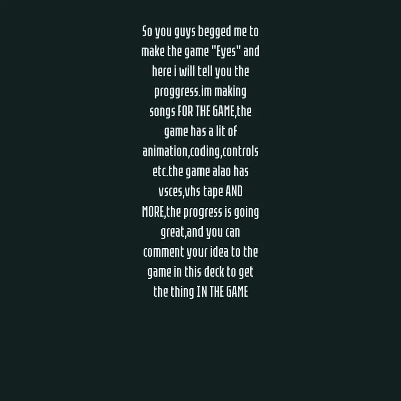 Game by @The_creepypasta_one