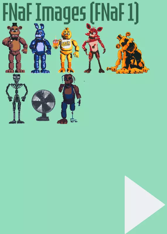 FNAF Images ( FNaF 1 ~ 4 ) by @AdrianGulyas