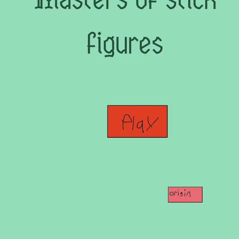 Master of stick figure by @scarypersongames